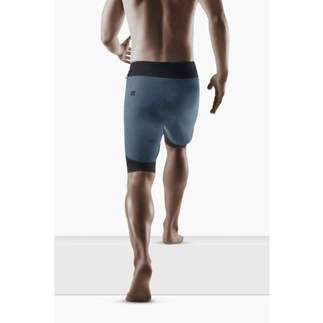 CEP - Pantaloni scurti alergare 2 in 1 pentru barbati 3.0 running shorts - albastru negru