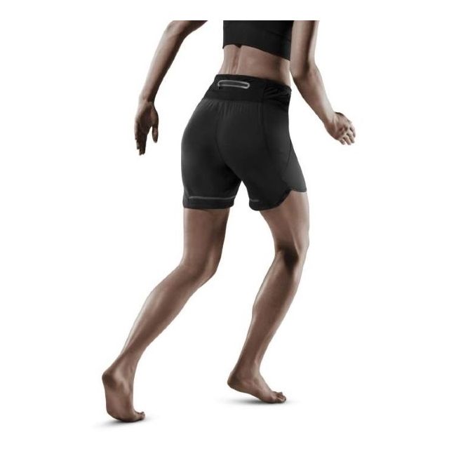 CEP - Pantaloni scurti alergare pentru femei Loose Fit Women Shorts - negru