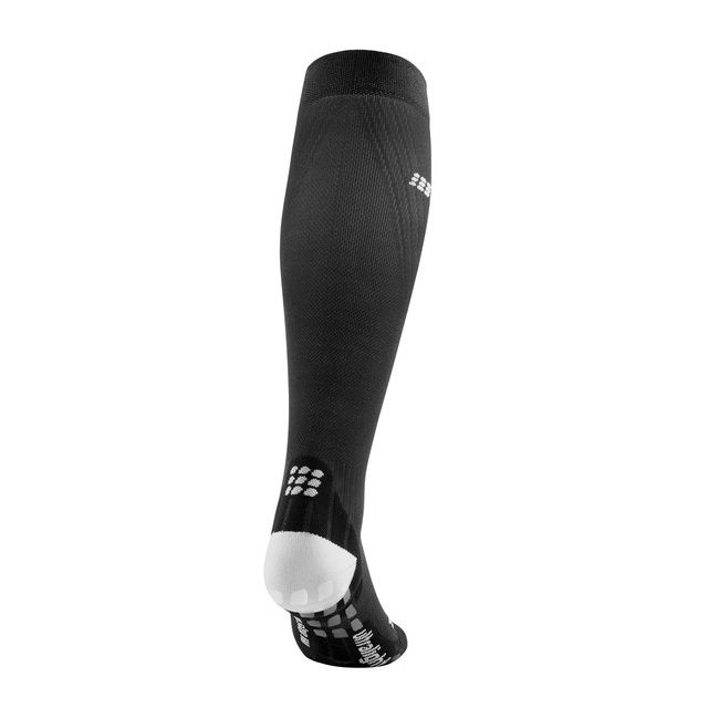 CEP - Sosete scurte compresie pentru femei Pro ultralight women socks - negru alb