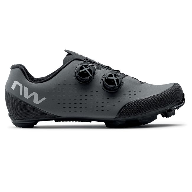 Northwave Rebel 3 - pantofi pentru ciclism MTB - gri antracit negru