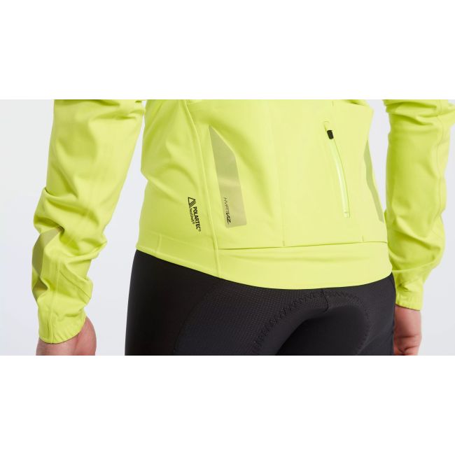 Specialized - jacheta ciclism protectie ploaie Hyprviz SL Polartech Neoshell rain jacket - verde fluo