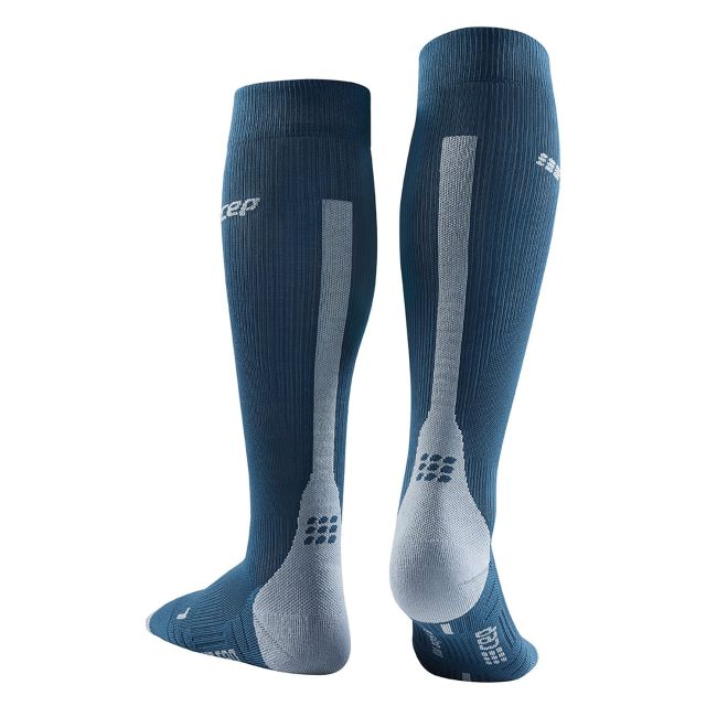 CEP - Sosete compresie alergare pentru femei 3.0 women socks - albastru gri