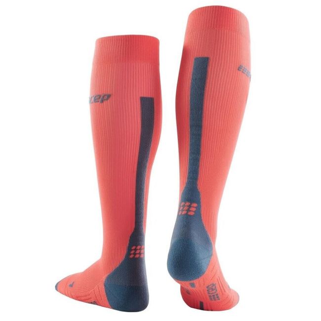 CEP - Sosete compresie alergare pentru femei 3.0 women socks - coral gri