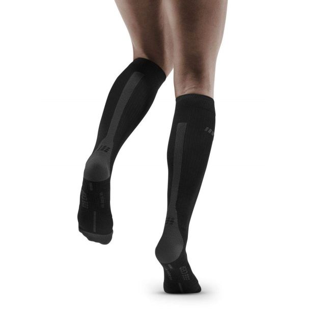 CEP - Sosete compresie alergare pentru femei 3.0 women socks - negru gri inchis