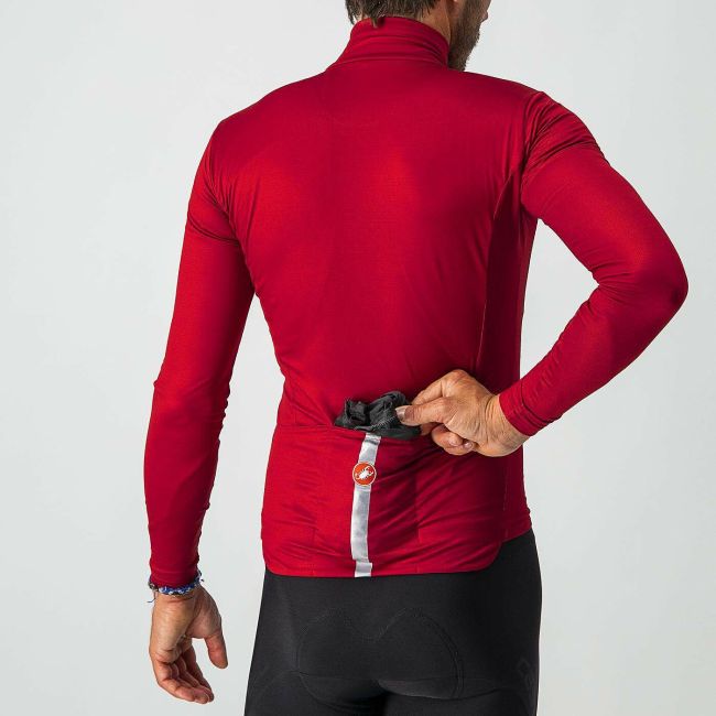 Castelli Squadra stretch - jacheta ciclism anti vant - negru-antracit