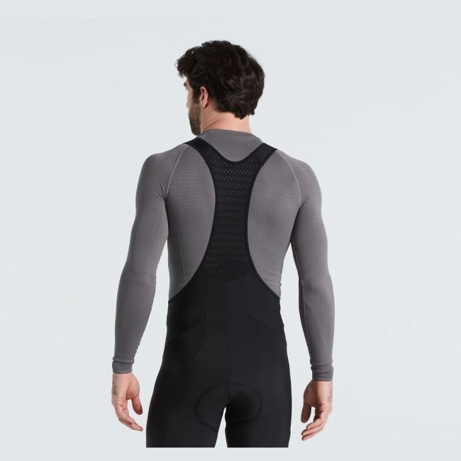 Specialized - bluza de corp ciclism cu maneca lunga pentru barbati Seamless Base Layer LS - gri inchis
