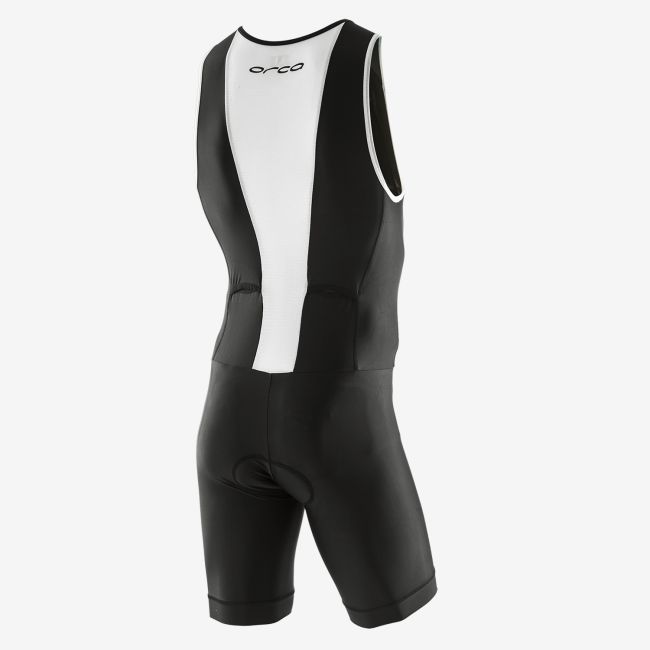 Orca - Costum trisuit antrenament triatlon pentru barbati Core Basic Race Suit - negru alb