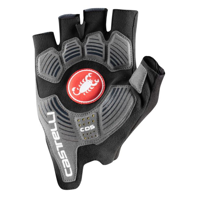 Castelli - manusi ciclism Rosso Corsa Espresso Glove - albastru inchis savile negru