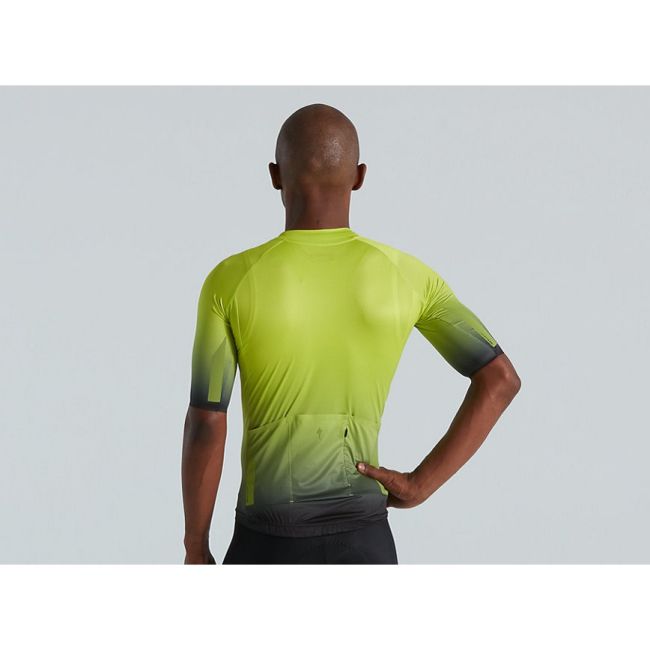 Specialized - tricou ciclism maneca scurta pentru barbati HyperViz SL Air jersey - fluo yellow antracit