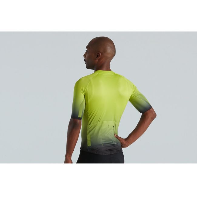 Specialized - tricou ciclism maneca scurta pentru barbati HyperViz SL Air jersey - fluo yellow antracit
