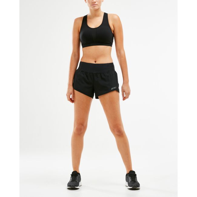 2XU - Bustiera sport pentru femei Active Crop - negru