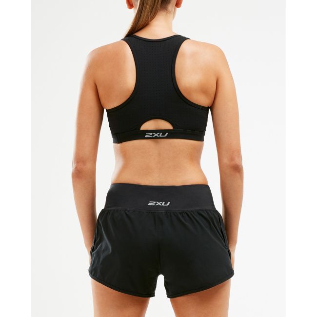 2XU - Bustiera sport pentru femei Active Crop - negru