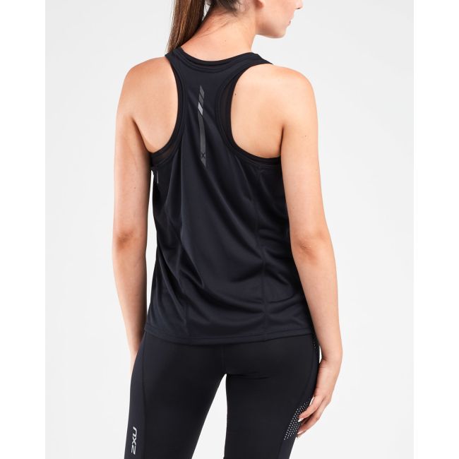 2XU - maiou alergare pentru femei GHST Singlet - negru