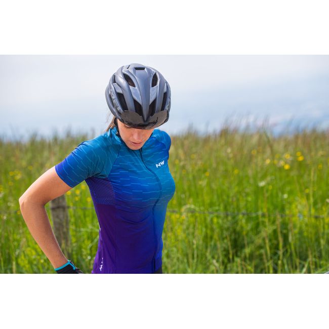 Northwave - tricou pentru ciclism cu maneca scurta pentru femei Blade Women Jersey - albastru inchis