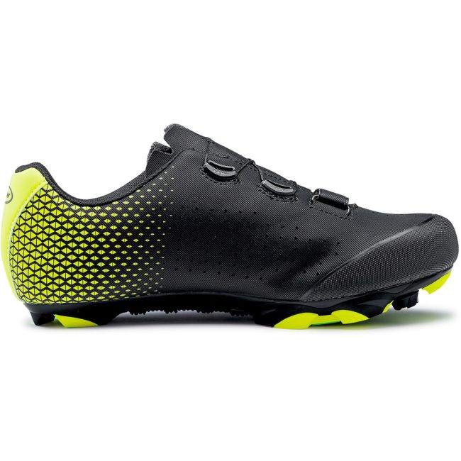 Northwave Origin Plus 2 - pantofi ciclism MTB XC - negru galben