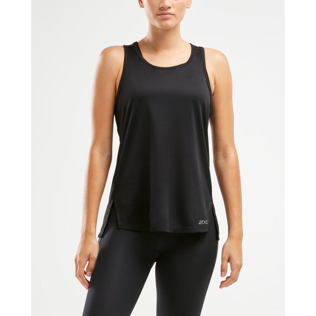 2XU - Maiou femei XVENT Sleeveless Singlet - negru