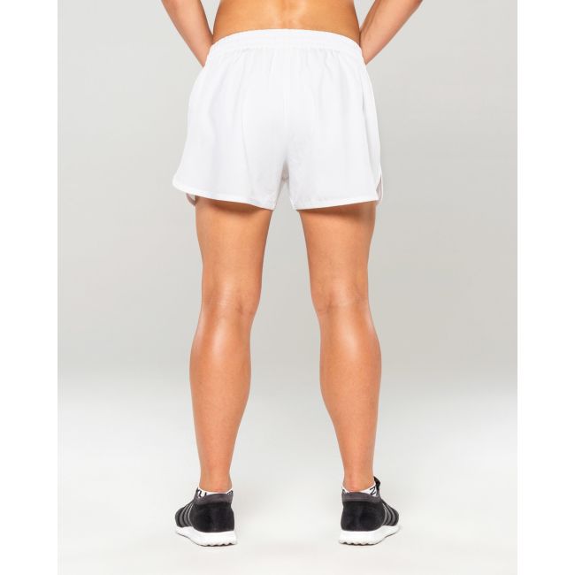 2XU - Pantaloni scurti de alergare pentru femei  SPRY 3" Shorts - alb