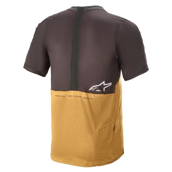 Alpinestars - tricou ciclism mânecă scurtă Alps 6.0 V2 Jersey - portocaliu tangelo