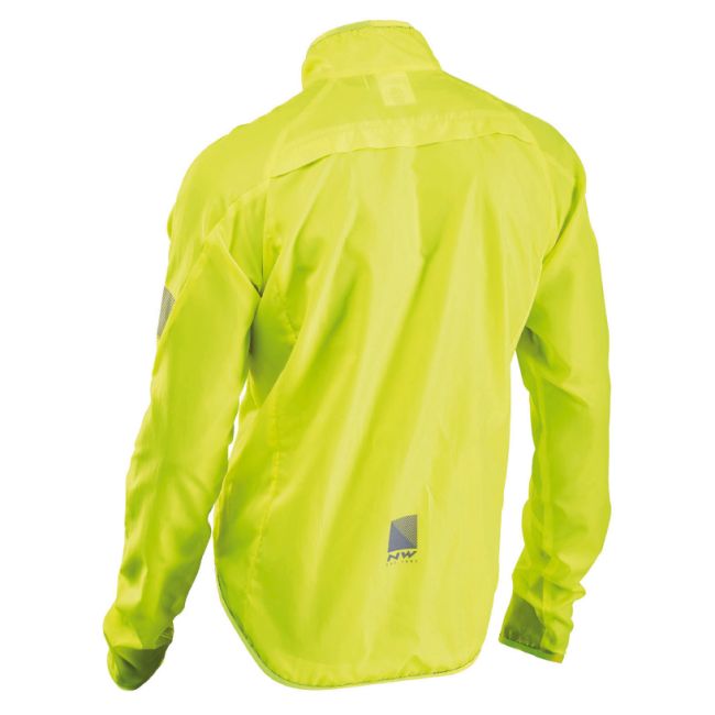 Northwave Jacheta ciclism vant Vortex - galben fluorescent