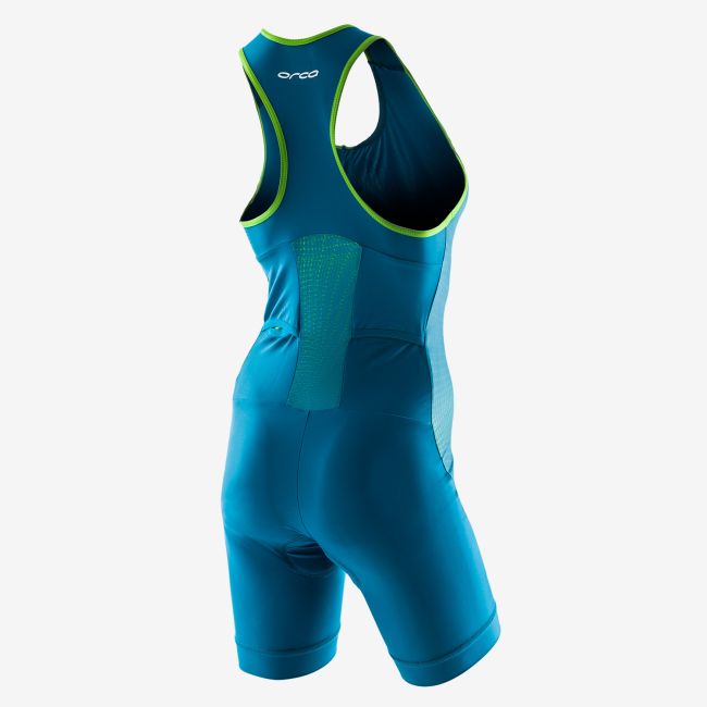 Orca Core Race Suit - costum trisuit femei pentru triatlon - albastru
