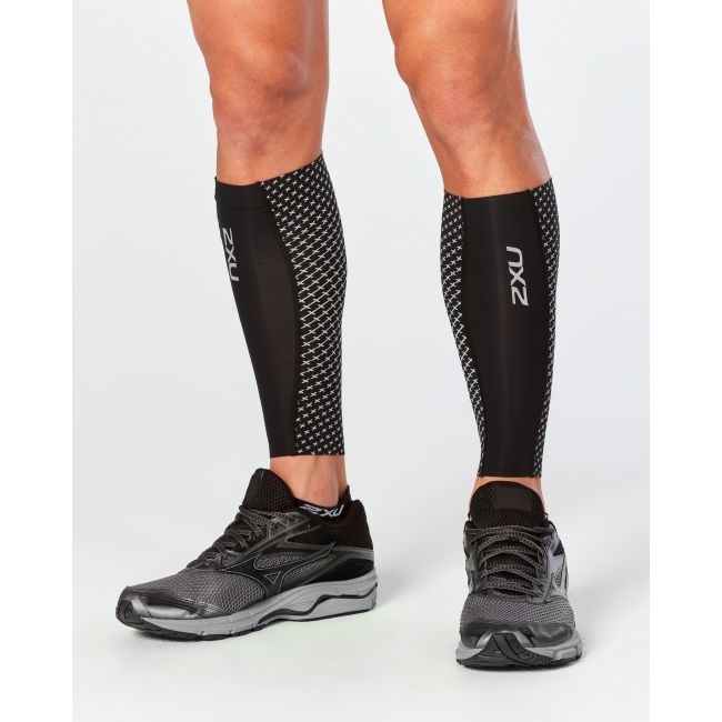 2XU - Compresii gamba - negre reflectorizante