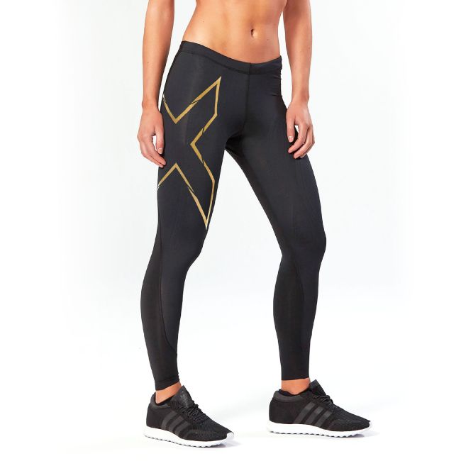 2XU Elite MCS Run Colanti compresie W - negru-auriu