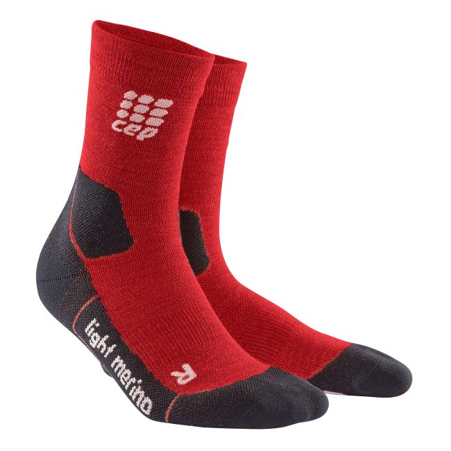 CEP Sosete merino outdoor light medii W deep magma