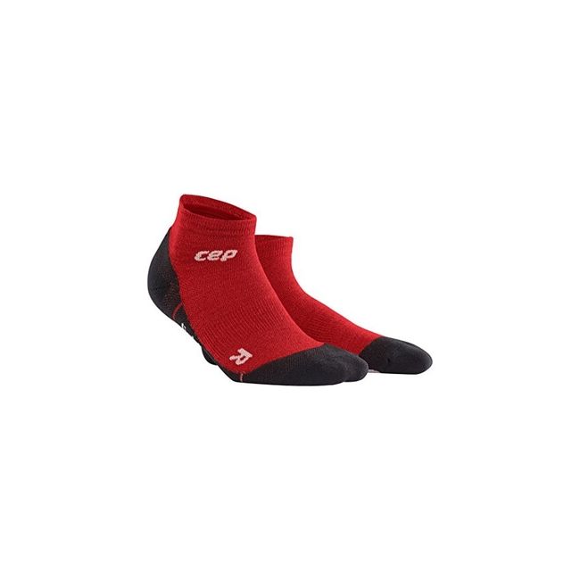 CEP Sosete merino outdoor light peste glezna W deep magma