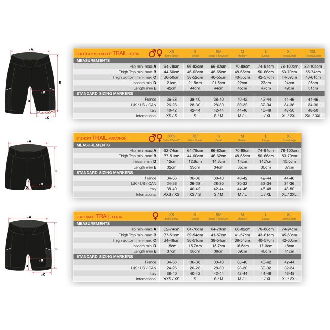 Instinct Fusta femei - Trail Skirt - Negru
