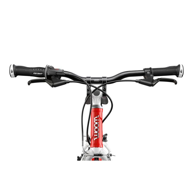 Woom - bicicleta copii 20" Woom 4, varsta recomandata 6-8 ani (115-130cm) - 7,7 kg - mov intens haze alb