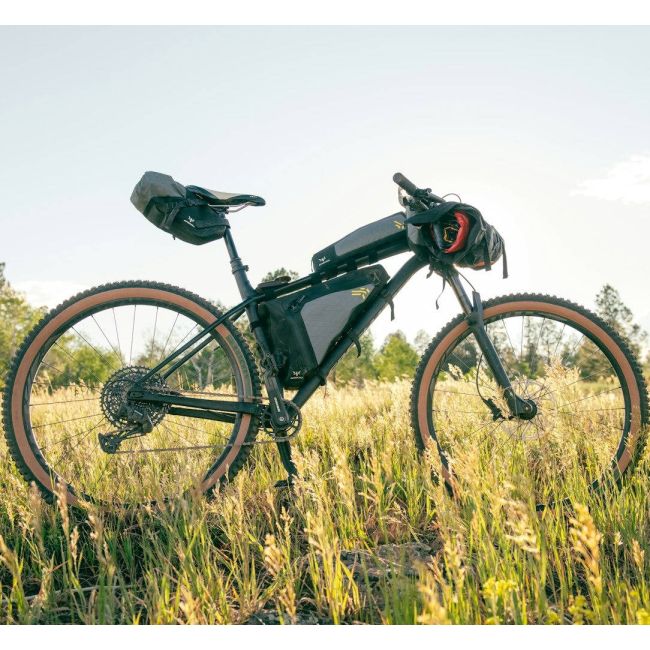Apidura - geanta cadru bicicleta Backcountry2.0 Full Frame Pack 6 litri - negru gri galben