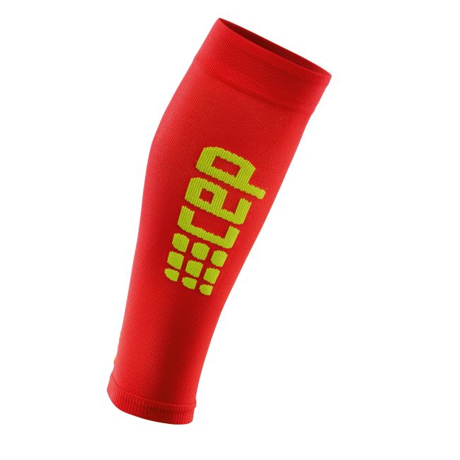 CEP Compresie gamba ultralight W rosu-verde