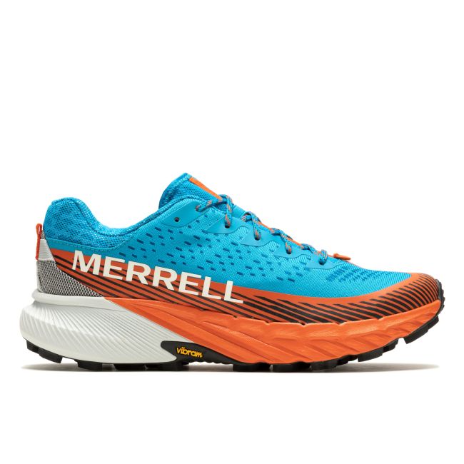 Merrell - pantofi alergare trail - Agility Peak 5 - Tahoe/Cloud | Bleu