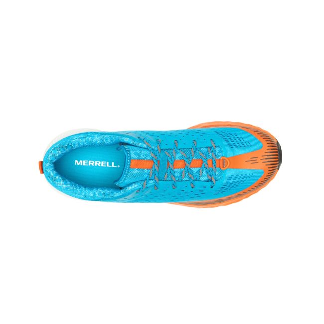 Merrell - pantofi alergare trail - Agility Peak 5 - Tahoe/Cloud | Bleu
