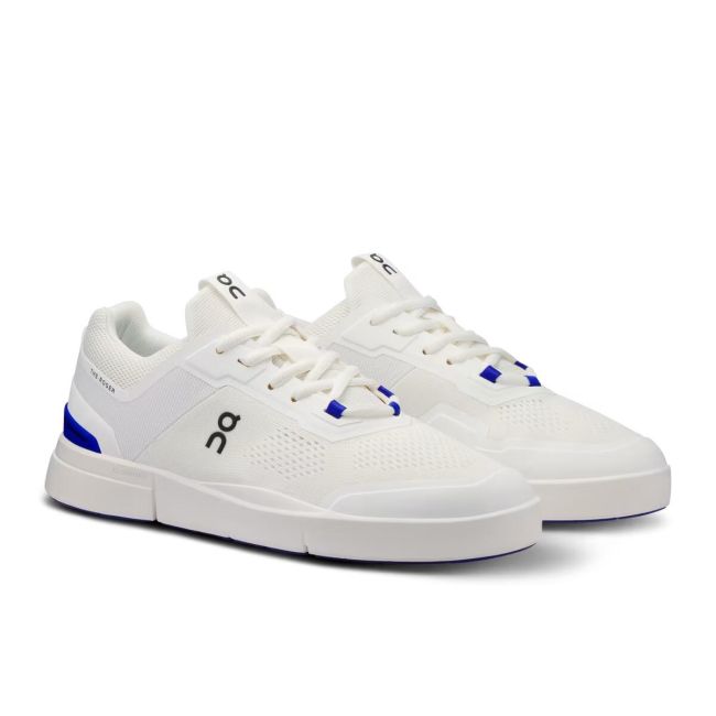 On The ROGER Spin - pantofi sport pentru femei - Alb albastru White | Indigo