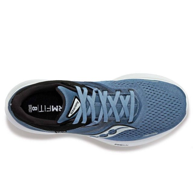 Saucony - pantofi alergare pentru barbati - Ride 16 - murk I black