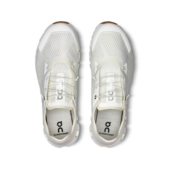 On - pantofi alergare - Cloud 5 Coast - Undyed-White / White