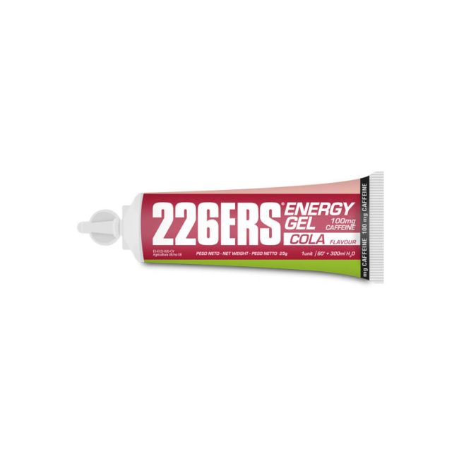226ers - gel energie - Bio Energy Gel - 100 mg cafeina - cola - 25gr