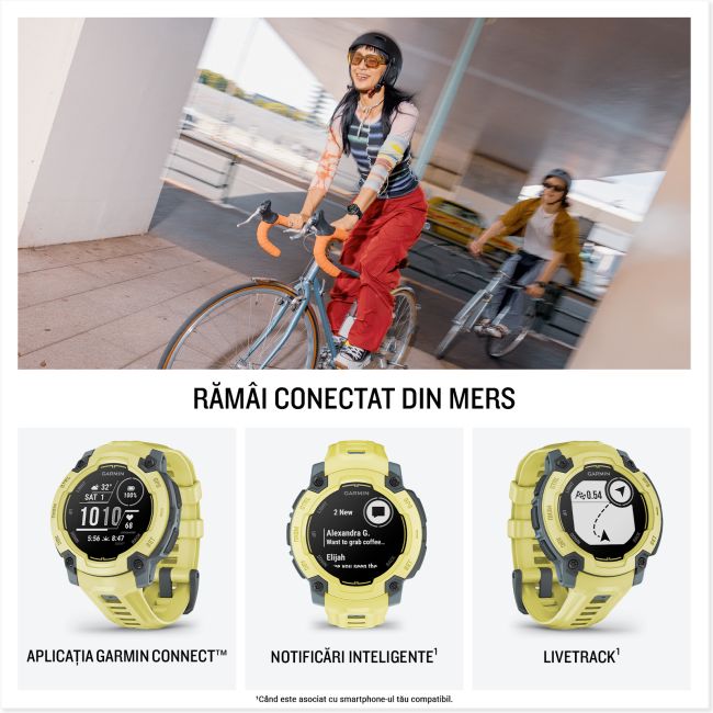 Garmin Instinct E 45mm - Smartwatch Robust GPS - lime