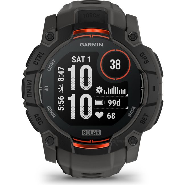Garmin Instinct 3 SOLAR 50mm - Smartwatch Robust GPS