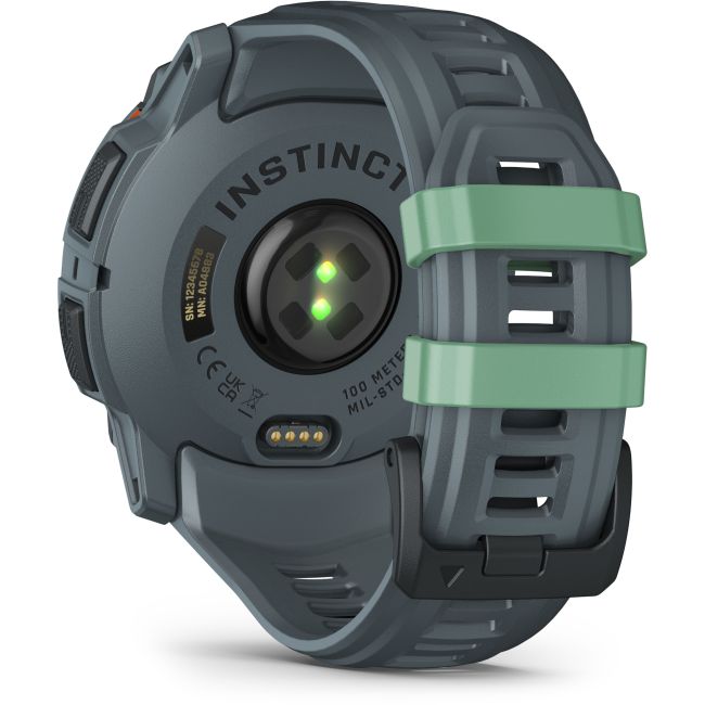 Garmin INSTINCT 3 - 50 mm AMOLED verde Neo Tropic - smartwatch robust cu GPS