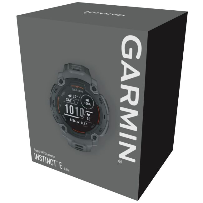 Garmin INSTINCT E - 45 mm negru - smartwatch robust cu GPS