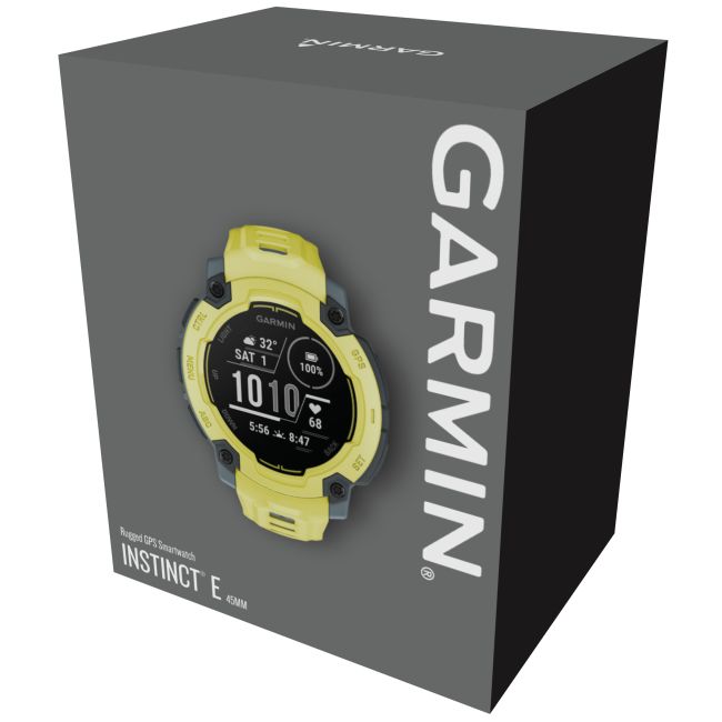 Garmin Instinct E 45mm - Smartwatch Robust GPS - lime