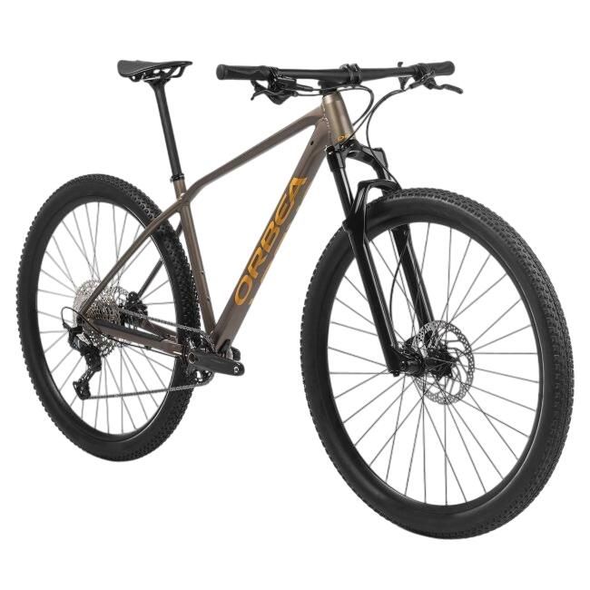 Orbea ALMA H30 Taupe Brown - Mango - bicicletă MTB XC hardtail