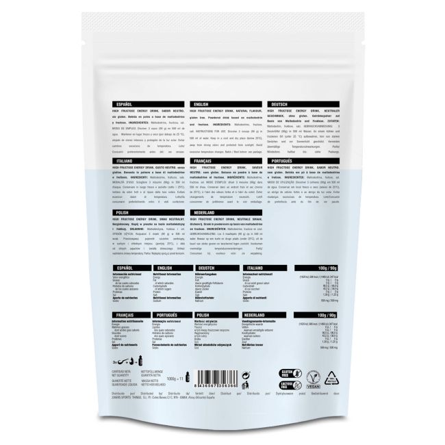 226ers - plic pudra energie - High Fructose Energy Drink - neutral - 1kg