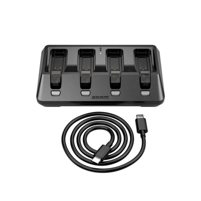 SRAM - incarcator 4 baterii AXS - Battery Charger and Cord
