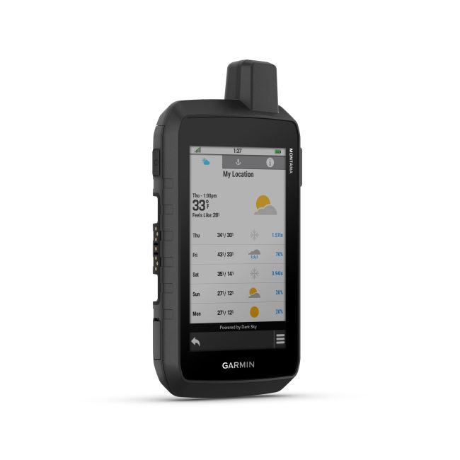 Garmin - Montana 760i - Navigator solid cu ecran tactil cu GPS cu tehnologie inReach și cameră de 8 megapixeli