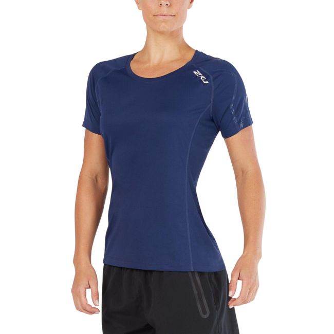 2XU - Tricou tehnic BSR Active Femei - albastru navy