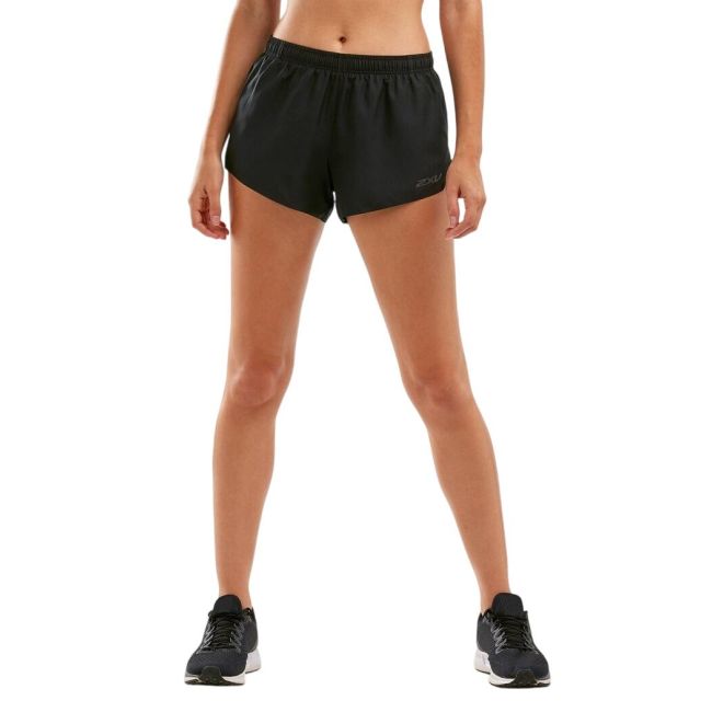2XU - Pantaloni scurti pentru femei - GHST 3" Short - negru reflexiv