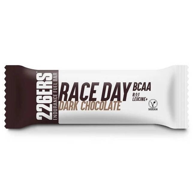 226ers - baton energie - Race Day Bar BCAA Vegan - ciocolata neagra - 40gr